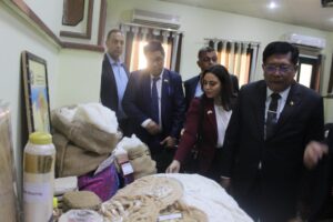 استجابة لدعوة "فاروق" وفد ميانماري يزور مركز البحوث الزراعية ويطلع على جهود معهد بحوث القطن 1 21577260 8604 4807 921c 461a6d4f11b7