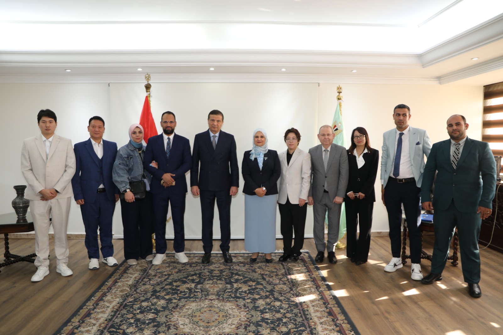 وزير الزراعة يبحث مع وفد صيني مستجدات إنشاء مصنع متطور للمبيدات بتكنولوجيا عالمية في مصر 3 IMG 20251220 WA0004 1