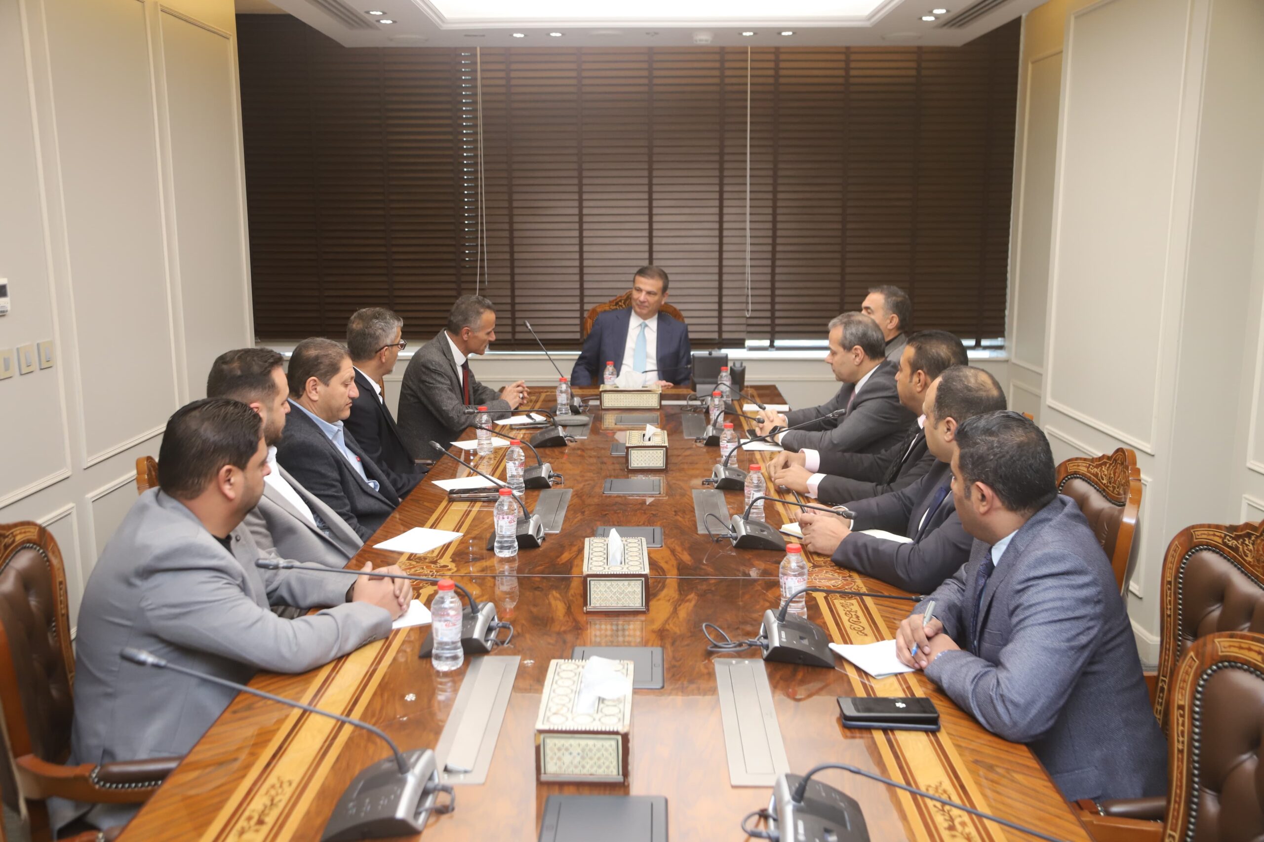وزير الزراعة يستقبل وفداً فنياً أردنياً رفيع المستوى لتعزيز التعاون في مجالات الثروة الحيوانية والتدريب وبناء القدرات 2 IMG 20260123 WA0009 1 scaled